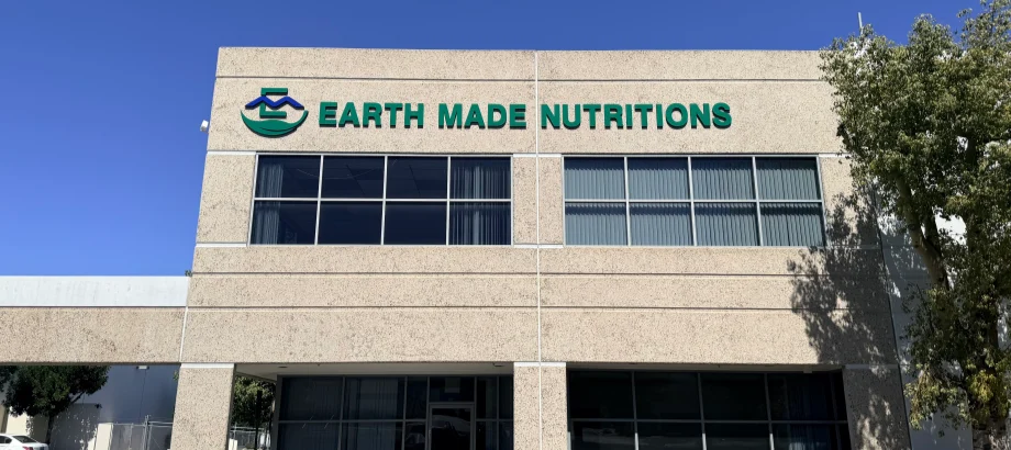 About Earth Made Nutritions Inc. Facility & Warehouse